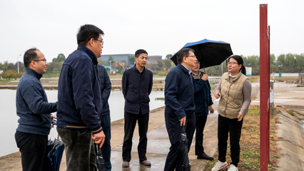 常熟市第十五批科技鎮(zhèn)長團考察淡水中心揚中基地